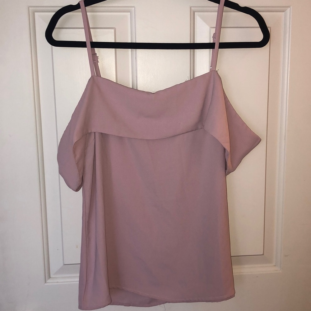 NWT blush pink shirt